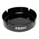ZAT Zippo Black Ashtray