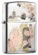 ZA-5-26H 日本傳統風格-舞子背影防風打火機
