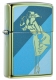 48457 經典女郎(藍綠冰)防風打火機