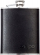Zippo Flachmann 6 oz (177 ml) Leder schwarz