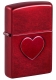 46588 鑄刻心形防風打火機
