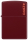 46021ZL 梅洛葡萄紅亮漆防風打火機