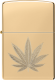 46560 金色大麻葉防風打火機